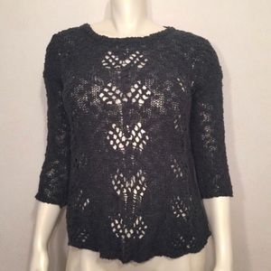 Anthropologie Knitted & Knotted Sweater Size Med.